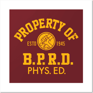 HELLBOY - B.P.R.D. PHYS. ED. Posters and Art